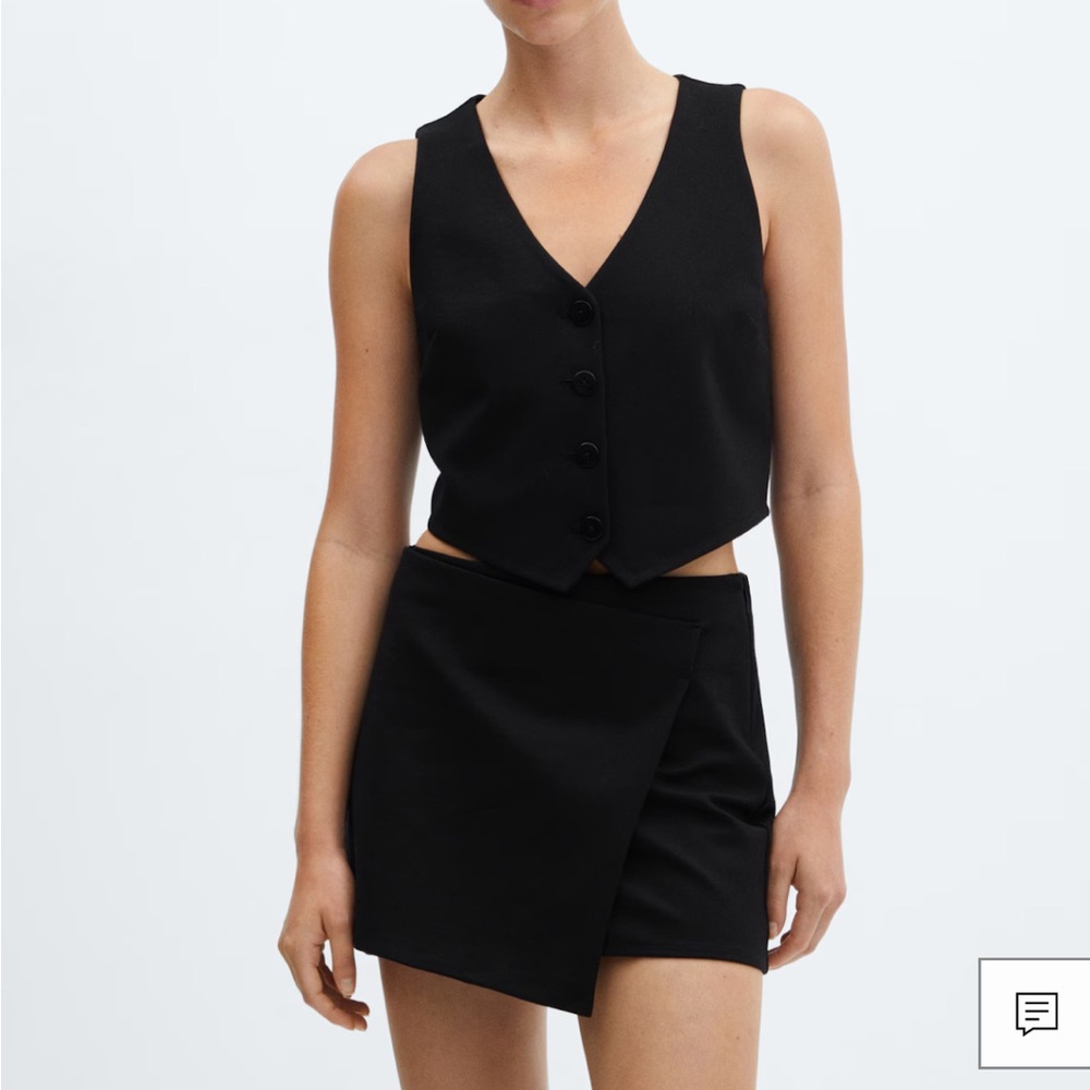 Vest and Skirt Set M